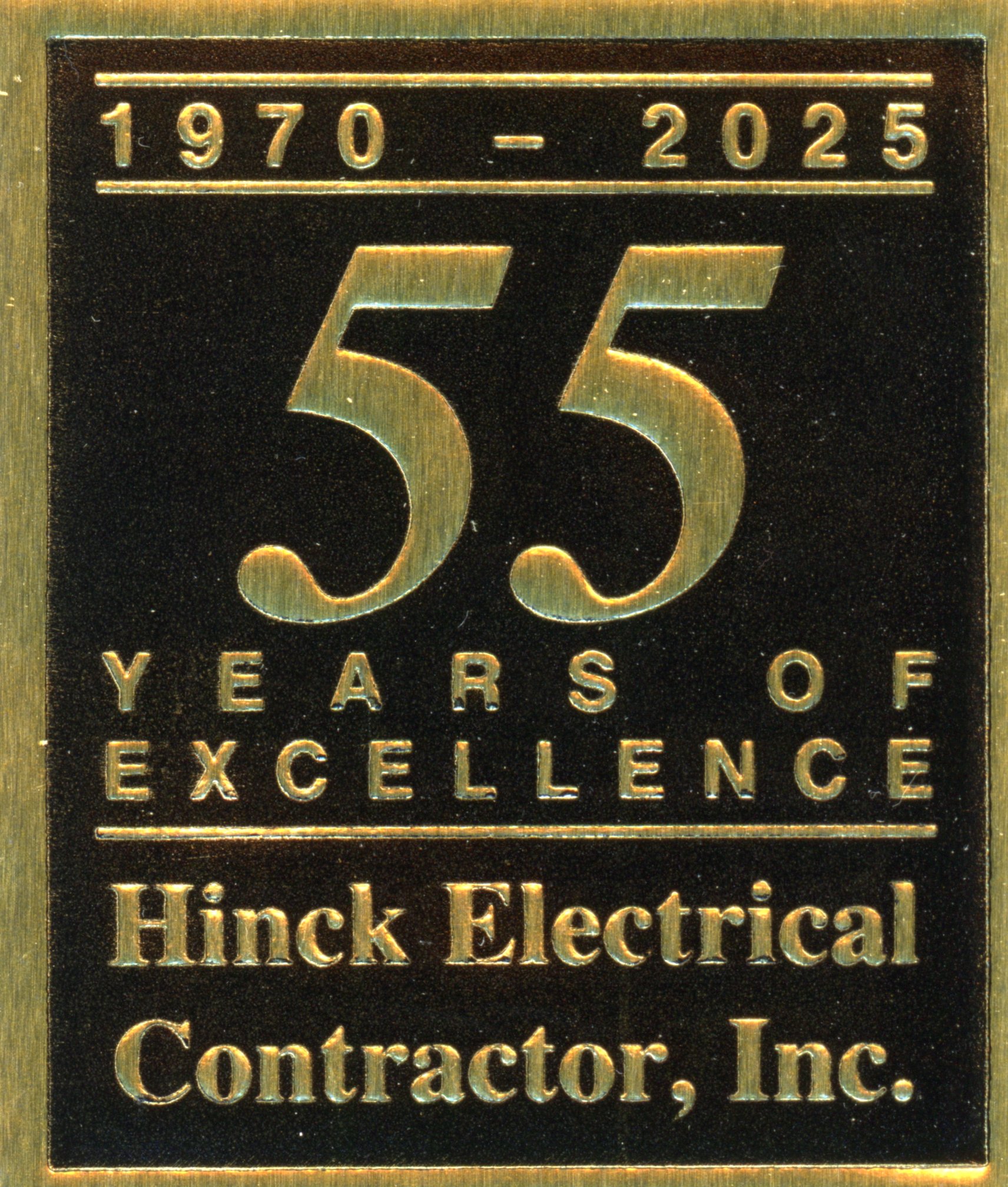 Celebrating 55 years of excellence in electrical construction